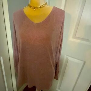 Treasure & Bond Long sleeve pink lightweight sweater. EUC